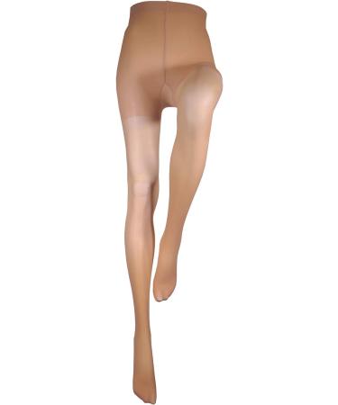 Truform Compression Pantyhose 30-40 mmHg - Sheer Beige Large (2 Pack) - Now Shipping Internationally - Buy Online on GoSupps.com