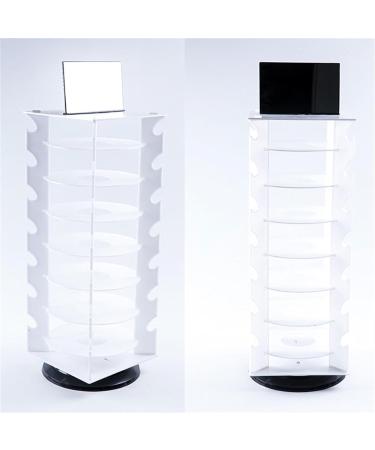 WAOCEO Rotating Eyeglass Stand with Mirror - Desktop Holder for Sunglasses & Nearsighted Glasses - Buy Online on GoSupps.com