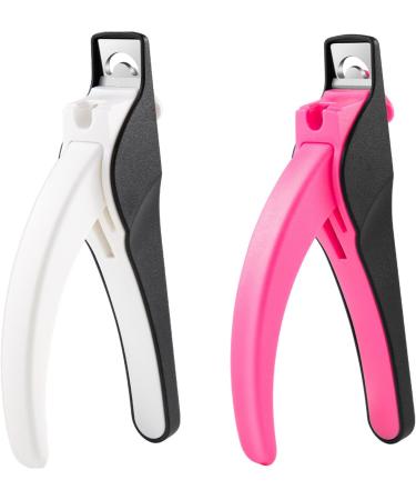 Professional CapsulesCutter False Special Type U Word Tips Cut Trimmer Adjustable Manicure Tools Black and White - Buy Online on GoSupps.com