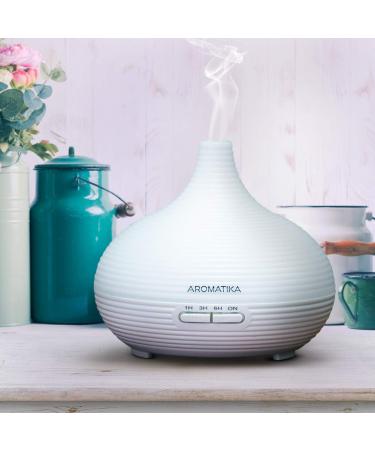 300ml Essential Oil Humidifier & Aroma Diffuser - LED Ultrasonic Aromatherapy for Home & Office - Buy Online on GoSupps.com