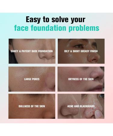 Oil-Free Full Coverage Makeup Primer with +4% Niacinamide for Long-Lasting Hydration and Smooth Base - Buy Online on GoSupps.com