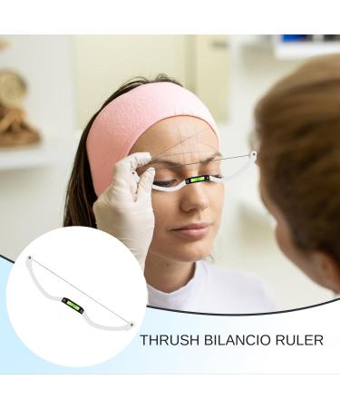 Eyebrow Ruler Eyebrow Sculpturing Ruler Eyebrow Guide Tool balance rule for precise eyebrow shapes Mappatu modeling template Silver - Buy Online on GoSupps.com