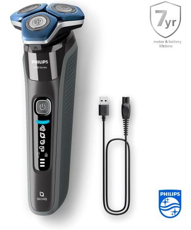 Philips Shaver Series 7000 - Wet & Dry Mens Electric Shaver with SkinIQ Technology Pop-up Trimmer Charging Stand Travel Case and Cleaning Brush (Model S7887/35) inkl. Ladestation & Reiseetui - Buy Online on GoSupps.com