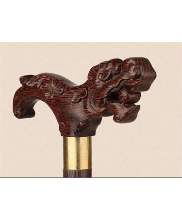 Walking Stick Wooden Leading The Elderly Cane Redwood Crutches Non-Slip Solid Wood Handle (C) powerfully - Buy Online on GoSupps.com