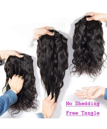 20 Inch 10A Brazilian Body Wave Human Hair Bundle - Natural Color Double Weft for Black Women - Buy Online on GoSupps.com