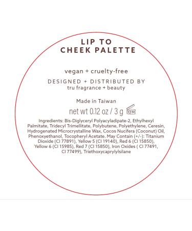 Undone Beauty Lip to Cheek Palette | 3-in-1 Cream with Coconut Extract | Vegan & Cruelty Free | Rosy Glow - Buy Online on GoSupps.com