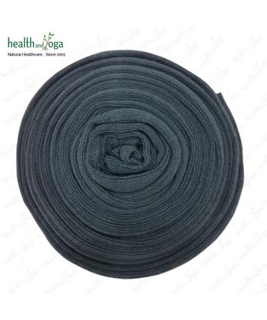 LayerGuard Cotton Stockinette Sleeve Roll - Grey 4 Inch | Stretchable Raw Cotton Tubular Bandage for Comfort wear, Sweat Absorption, Residue Prevention | Suitable for Under & Over Cast Wear - Buy Online on GoSupps.com
