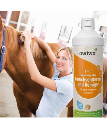 Buy Awiwa Odor Neutralizer & Cat Urine Stain Remover (1L) - Effective Pet Odor Control for Dogs & Cats | International Shipping Available - Buy Online on GoSupps.com