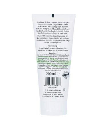 Buy Olive Oil & Almond Milk Body Lotion - 200ml | Nourishing Hydration for All Skin Types - International Shipping - Buy Online on GoSupps.com