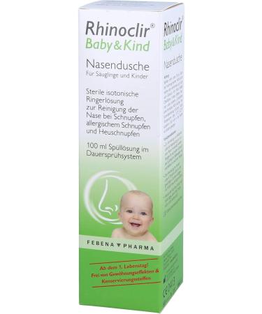 Rhinoclir Baby & Child Nasal Shower 100ml - Relief for Congestion | International Shipping - Buy Online on GoSupps.com