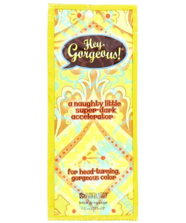 Synergy Tan Hey Gorgeous Super Dark Accelerator Tanning Cream Sachet 29.5ml