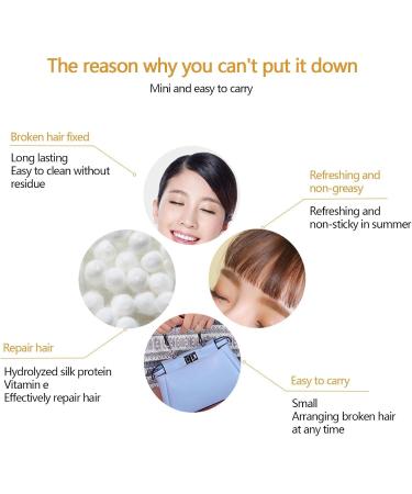 Hair Wax Stick Slick Back Hair Stick for Hair Non-Greasy Styling Hair Stick Wax 2.7 Oz Hair Fragmentation Control Slick Stick Hair Pomade Stick for Fly Away & Edge Frizz Hair Mumiao - Buy Online on GoSupps.com