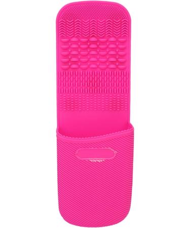 Silicone Makeup Brush Cleaning Mat Multifunctional Easy Clean Suction Cup Tools Storage Cosmetic Brush Cleaning Mat for Grease Removal - Buy Online on GoSupps.com