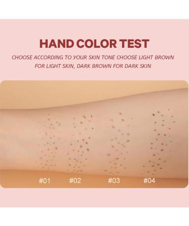 Freckles Pen & Eyeliner 2 en 1 Imperm able Freckles Sift & Eye Liner 02# - Buy Online on GoSupps.com