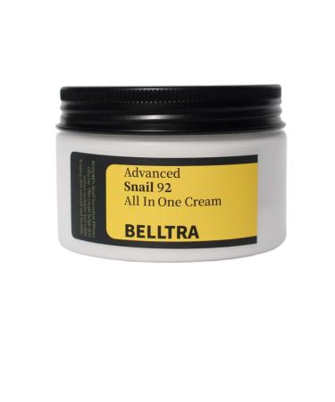 BELLTRA Snail Mucin 92% Moisturizer - Daily Repair Face Gel Cream for Dry Sensitive Skin | Korean Skincare - 3.52oz/100g - Buy Online on GoSupps.com