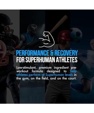 Alpha Lion Superhuman Sport Pre Workout Powder - Energy & Focus Supplement for Men & Women | 21 Servings Grapezilla Flavor | Muscle Recovery & Enhanced Training - Buy Online on GoSupps.com