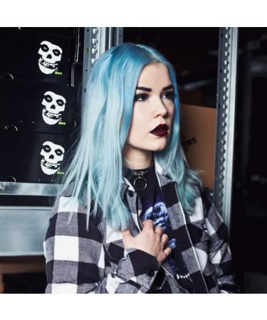 Manic Panic Blue Angel Hair Dye - Semi-Permanent Light Sky Pastel Blue Color - 4 Fl Oz - Vegan & Ammonia-Free - Buy Online on GoSupps.com