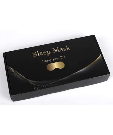 LC-dolida Bluetooth Sleeping Mask with Adjustable Sleep Headphones - Zero Eye Pressure, 10-14 Hours Playtime - Includes 2 Soft Foam Earplugs - Ideal for Travel, Sleep, and Nap - Ink-black - Buy Online on GoSupps.com