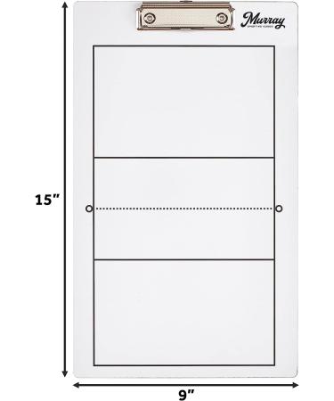 Murray Sporting Goods Volleyball Coaches Clipboard - Double-Sided Dry Erase | Shop Now - Buy Online on GoSupps.com