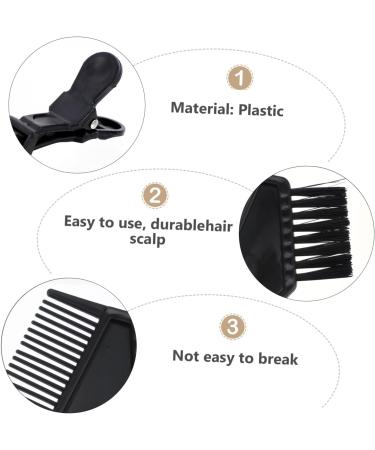 Mikinona 1 Set Hair Coloring Tools Hairdressing Clips Hair Mixing Bowl Hair Tinting Bowl Hair Color Brush Dye Mixing Bowl Professional Styling Tools Hair Coloring Kit Plastic Hair Dye Cloak - Buy Online on GoSupps.com