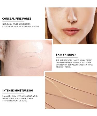 Ownest Mushroom Head Air Cushion BB Cream Concealer Lasting Nude Makeup Moisturizing Brightening Pigment CC Liquid Foundation Even Skin Tone Makeup Base BB Cream -(Natural) - Buy Online on GoSupps.com