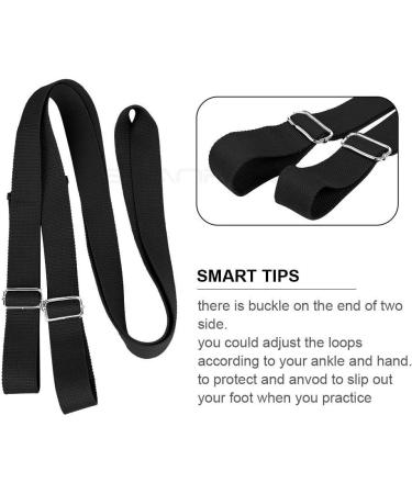 Adjustable Leg Stretcher for Ballet Stretching - Easy Install Door Flexibility Band - Great for Cheer Dance Gymnastics & Taekwondo Training - Buy Online on GoSupps.com