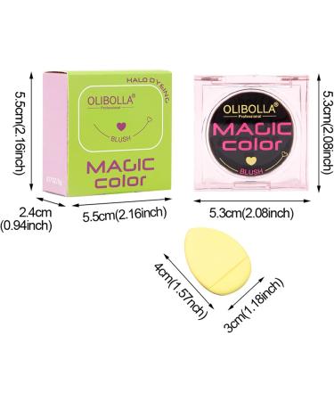Color Changing Cream Black Blush Multi-Use Lip & Cheek Tint Long Lasting Waterproof High Pigment Matte Finish Dewy Cheek Blush Makeup for All Skin Tones - Buy Online on GoSupps.com