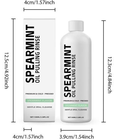 Bain de bouche l'huile blanche bain de bouche la menthe poivr e nettoyage en profondeur haleine fra che doux et efficace - Buy Online on GoSupps.com