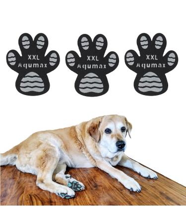 Aqumax Dog Paw Protector Anti Slip Paw Grips Traction Pads,Walk Assistant for Senior Dogs,Brace for Weak Paws or Legs,Dog Shoes Booties Socks Replacement 24 Pads XXL 6 sets 24 pads XXL-2.7*2.4 inch(L*W)