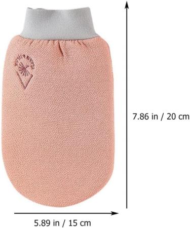 Buy Exfoliating Bath Scrubs - 2pcs Shower Gloves for Men & Women | Dead Skin Remover & Massage Gloves in Red - International Shipping Available - Buy Online on GoSupps.com