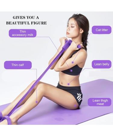 AWAVM Belly Trainer - Multifunctional Sit-Up & Bodybuilding Equipment with 3 Elastic Tubes | Home Fitness & Sports Gear - Buy Online on GoSupps.com