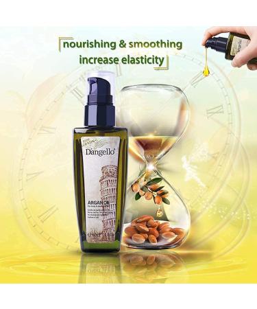 Moroccan Argan Oil Hair Serum - Cold Pressed Lightweight Oil for Split Ends & Damaged Hair - Buy Online on GoSupps.com