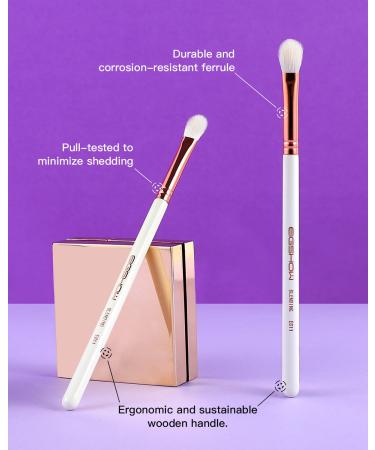 Premium Mixed Makeup Brush for Blending & Smearing - Saikoho Goat Hair Eyeshadow Brush (E811) - International Shipping Available - Buy Online on GoSupps.com