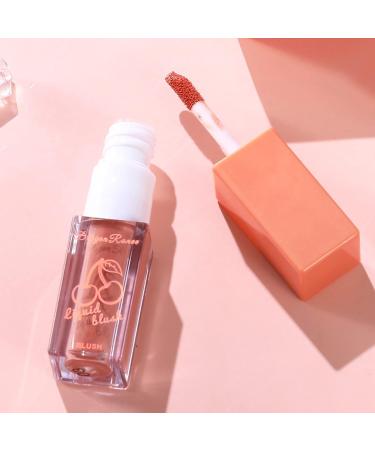 Gireatick 4 Colors Liquid Cream Blush Set - Velvet Mousse Texture for Cheeks, Eyes & Lips | Waterproof, Lightweight & Easy Blending Formula for Natural Looking Flush - Women & Girls - Buy Online on GoSupps.com