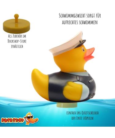 Buy Police Rubber Duck | Squeaking Bath Toy for Kids | Duckshop International Shipping - Buy Online on GoSupps.com