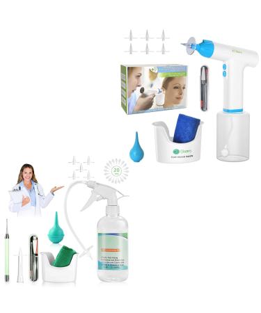 Electric Ear Wax Removal Kit & Ear Cleaning Kits Ear Wax Cleaner Safe and Easy Ear Cleaning Ear Flush Kit for Adults&Kids