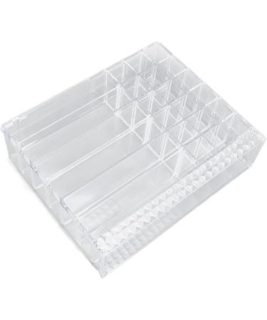 Fictory Diamond Lipstick Powder Cabinet - Organize and Display Cosmetics - Space Saving Transparent Shelf - Buy Online on GoSupps.com