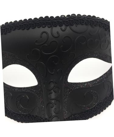 Ipetboom Dreses Masquerade Ball Black Outfit Wedding Halloween Mask Themed Prom Mask Unique Masquerade Halloween Costumes Masquerade Costume Eye Black Maskes Make up Men and Women - Buy Online on GoSupps.com