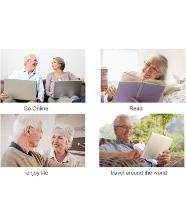 RICCIE HD Anti-Blue Presbyopia Glasses | Anti-Fatigue Magnifying Glasses +1.0 to +3.0 | 1.56 Aspheric Lenses for Eye Comfort - Buy Online on GoSupps.com