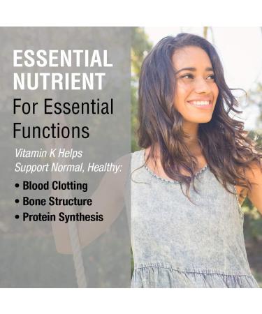 Solaray Vitamin K 100 mcg | 60 Tablets - Supports Bone Health and Cardiovascular Function - Buy Online on GoSupps.com