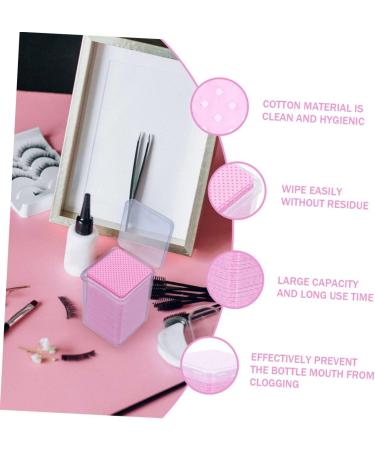 minkissy 4boxes Eyelash Glue Cleaning Eyelash Glue Bottle Cleaning Prevent Glue Bottle Clogging Lash Cleaner Glue for Eyelashes Lint Wipes for Nails Nail Prep and Polish Wipe Make up - Buy Online on GoSupps.com