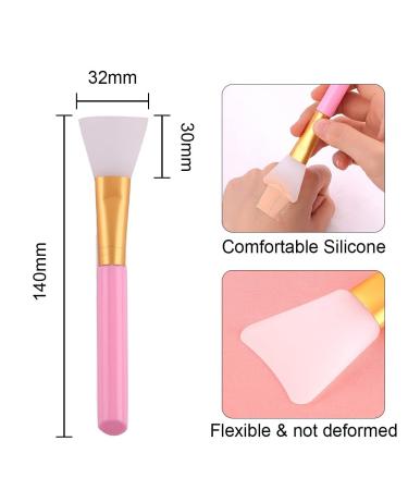 Sioppkik Hair Bands for Makeup - 2 Pcs Women's Fleece Headbands & Silicone Mask Brush for Spa Yoga and Beauty - Buy Online on GoSupps.com