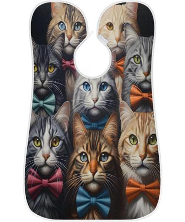 Handsome Cat Beard Bib Apron - Beard Hair Catcher for Men | Perfect Father's Day & Christmas Gift for Dad & Husband - Buy Online on GoSupps.com