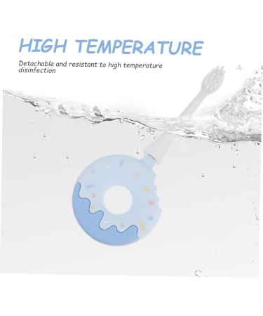 Healeved Soft Fur Toddler Toothbrush - Silica Gel Brush Head - 1 Pack - Blue - International Shipping - Buy Online on GoSupps.com