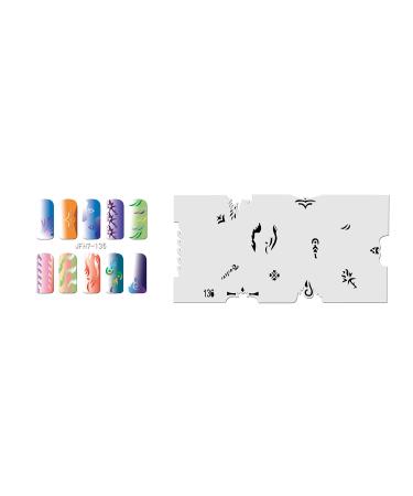 Fingernail stencil (airbrush nail art) Fengda JFH07-136