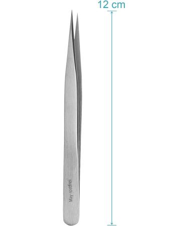 Buy May 6x Technical Tweezers | Model Watchmaker Electrician & Fine Mechanics | Stainless Steel Precision Tools - Buy Online on GoSupps.com