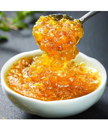 8.81oz/250g Sweet Osmanthus Flower Jam Seasoning Sauce sugar Osmanthus Osmanthus Blended with Honey Osmanthus Petal Jam for Dessert Chinese Specialties (1 can) - Buy Online on GoSupps.com