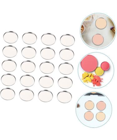 DOITOOL 200 Pcs Eye Shadow Disk Eyeshadow Empty Metal Pans Lipstick Diy Case Iron Plate Accessories Miss - Buy Online on GoSupps.com