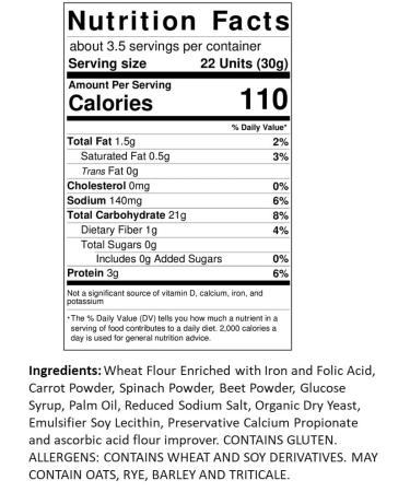 FHOM Slim Veggie Mini Toasts Crackers - No Artificial Colors, Vegan, Crispy & Low Sodium - 3.88oz (Pack of 2) - Buy Online on GoSupps.com