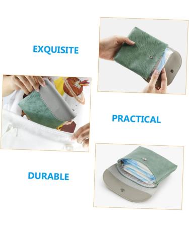 Buy Gleavi Mini Money Exchange: 6-Piece Multifunctional Napkin Storage Bag for Women - Practical PU Handbag Organizer for Daily Use - Buy Online on GoSupps.com